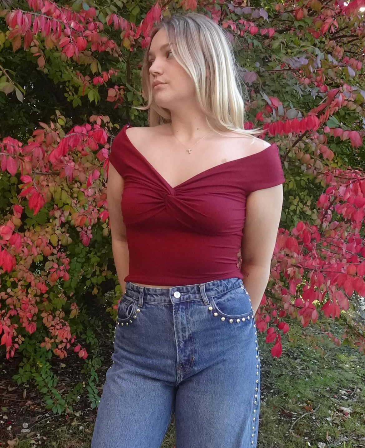 Amber Crimson Top